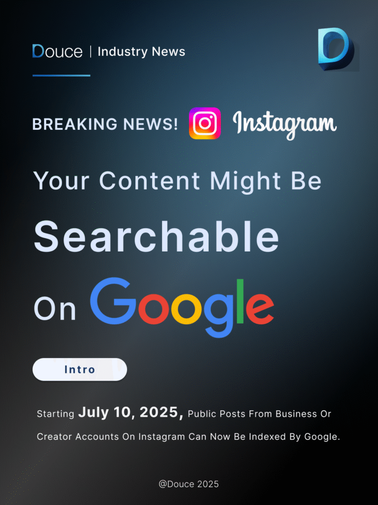 Instagram Just Got a Major SEO Upgrade | Douce