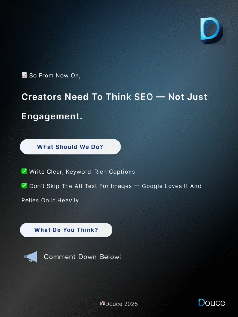Instagram Just Got a Major SEO Upgrade | Douce