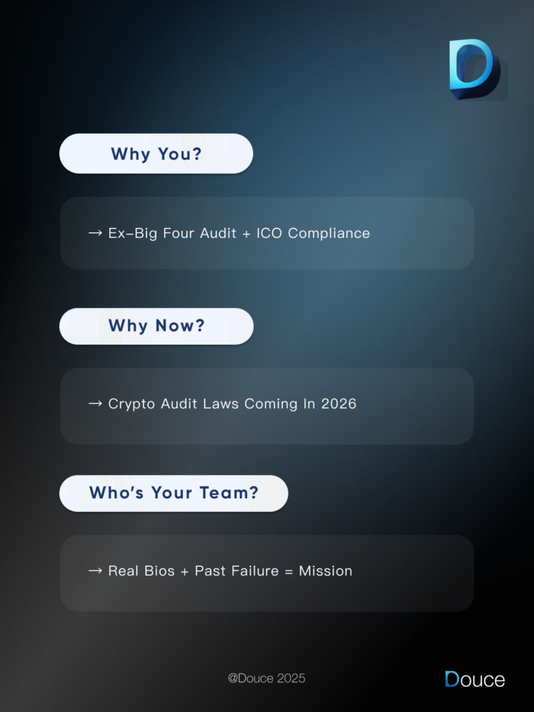 Rewriting the pitch led to two investor meetings and one term sheet in progress. | Douce