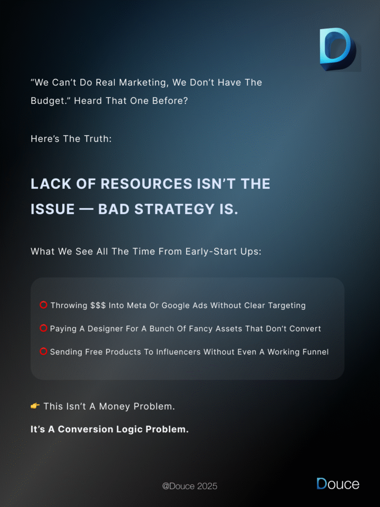 Proof that budget isn’t everything execution is | Douce