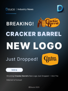 🚨 When Rebranding Goes Wrong: Cracker Barrel’s $100M Logo Fail | Douce