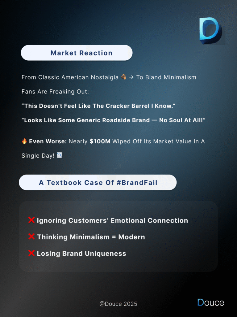 💥 From nostalgia to soulless minimalism — a lesson in why brands must protect emotional value | Douce