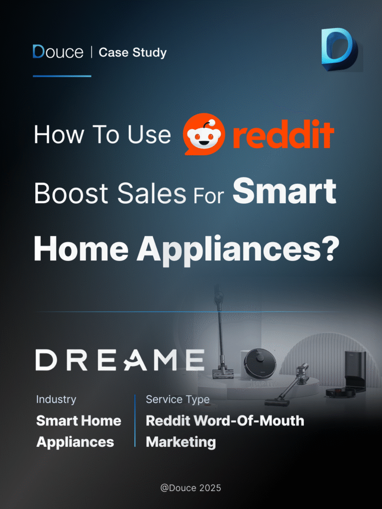 Authentic Reddit voices drive trust, engagement, and cross-platform brand growth for Dreame | Douce