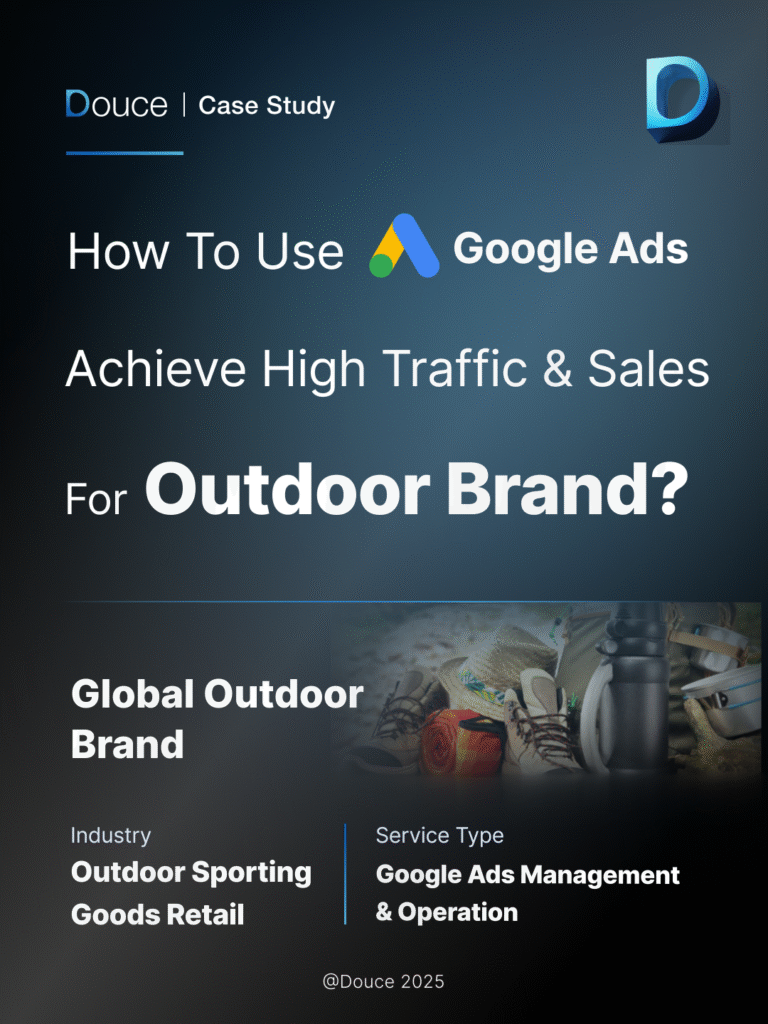 Google Ads ｜ Out door Brand | Douce